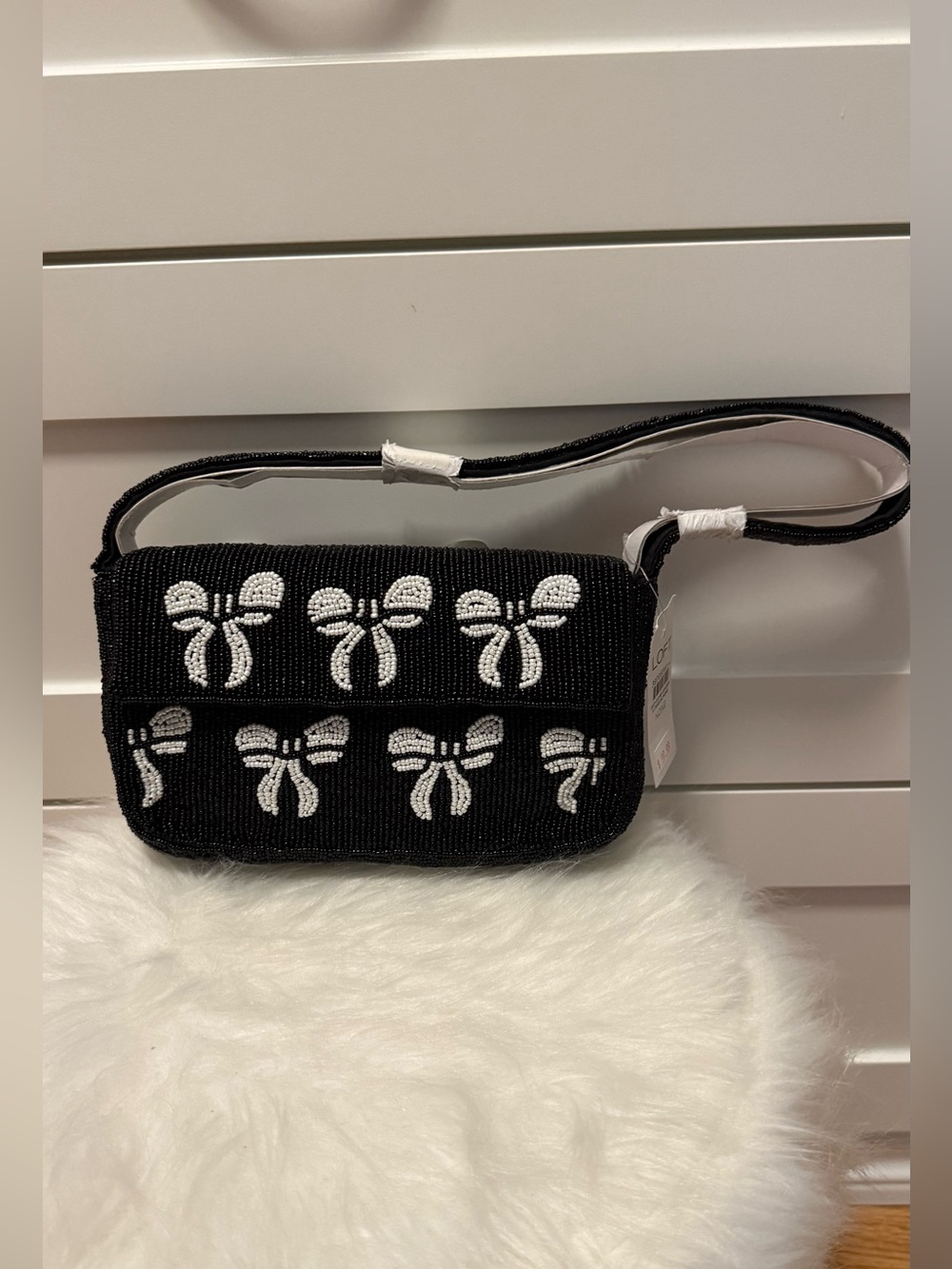 NWTA Beaded Bows Bag